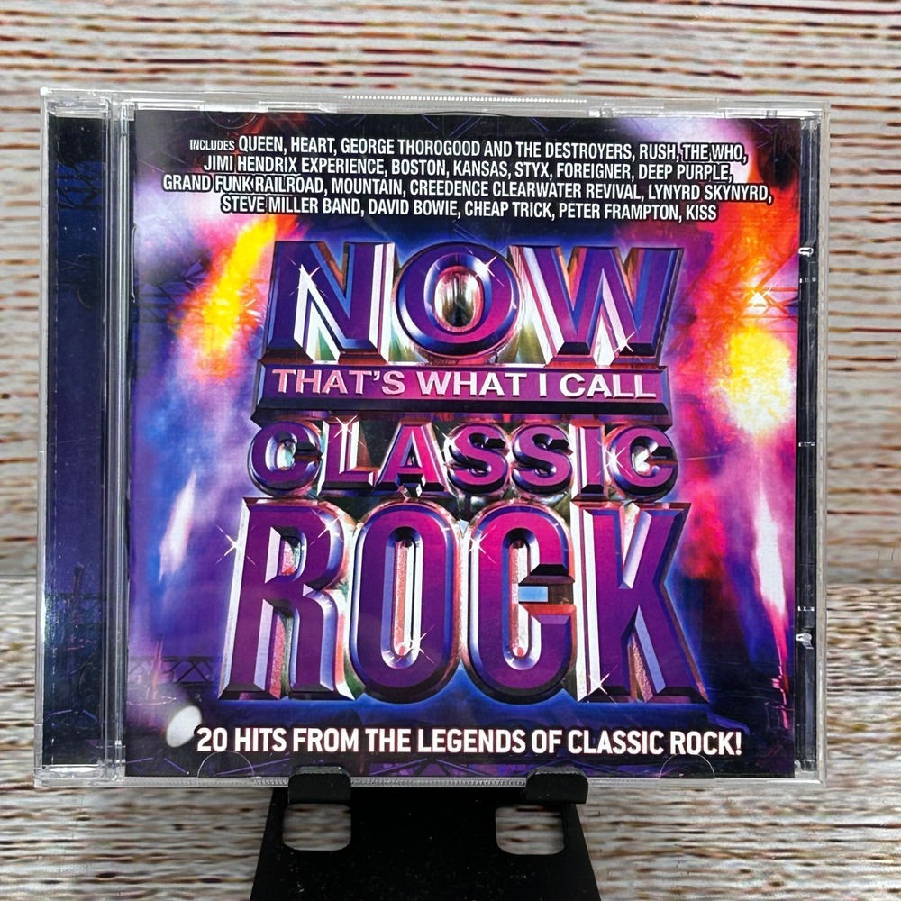 Now Thats What I Call Classic Rock CD 20 Hits Queen Heart Rush 50999-208145-26